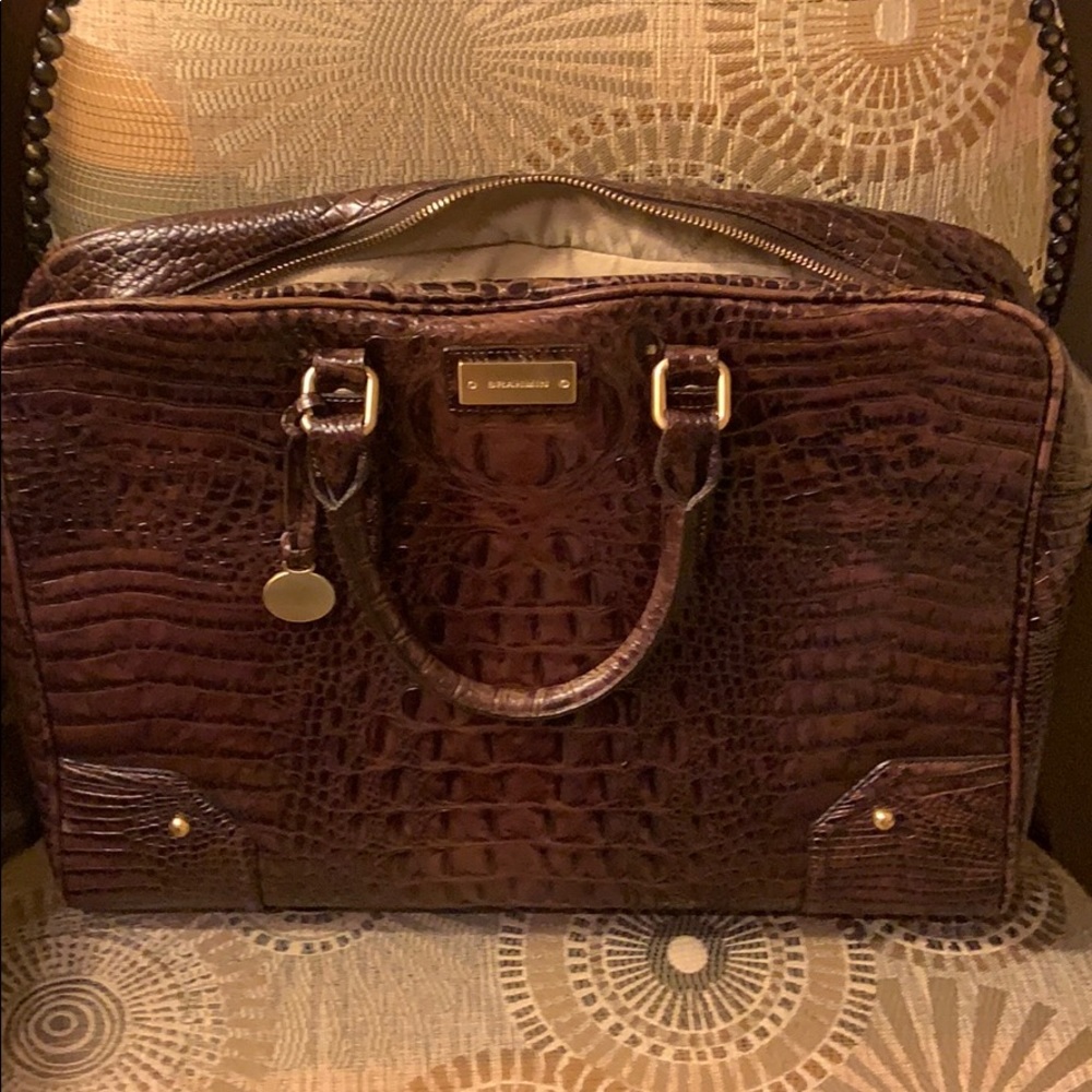 BRAHMIN Large Business Tote